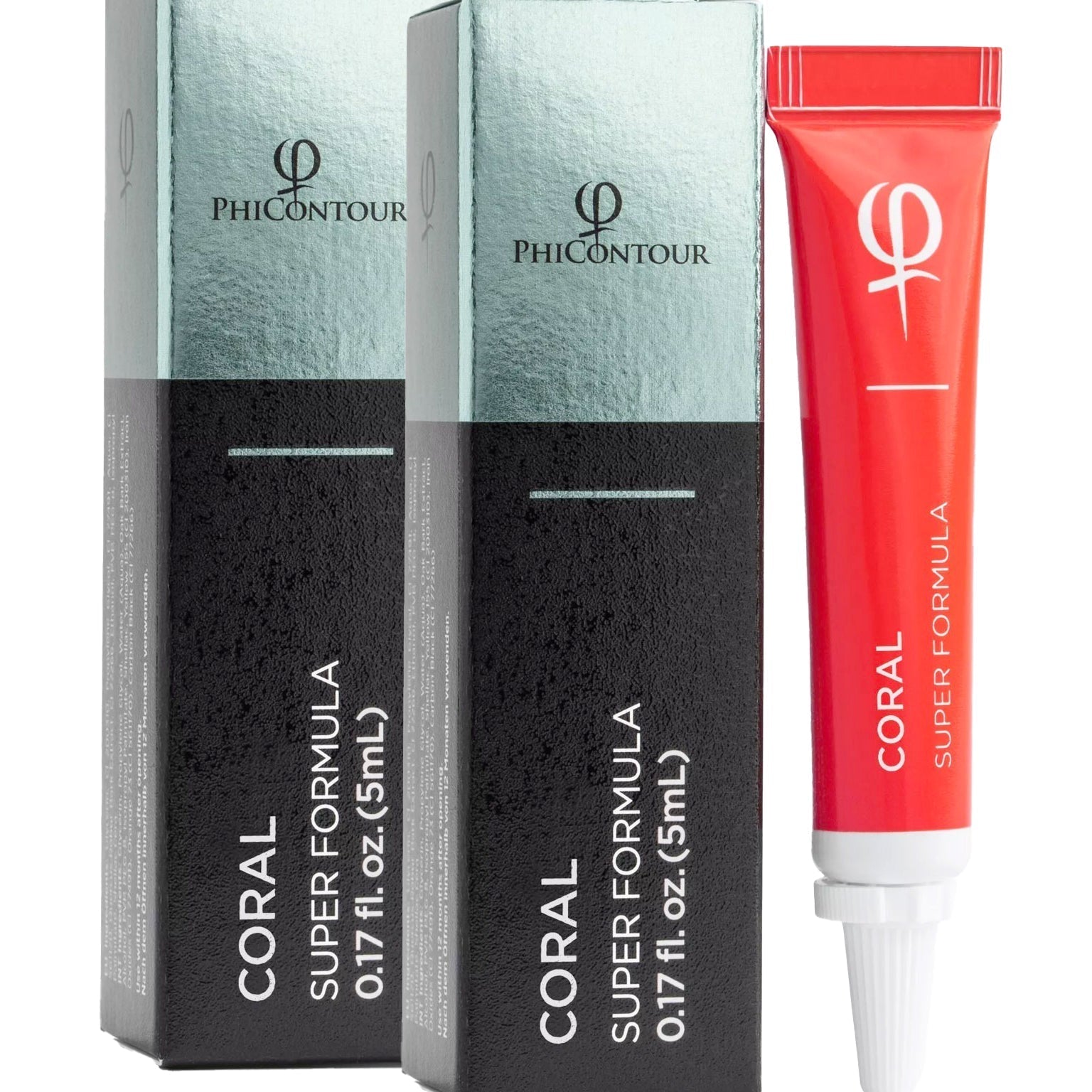 PhiContour CORAL SUPER Pigment 5ml - 2pcs - Mr.PMU