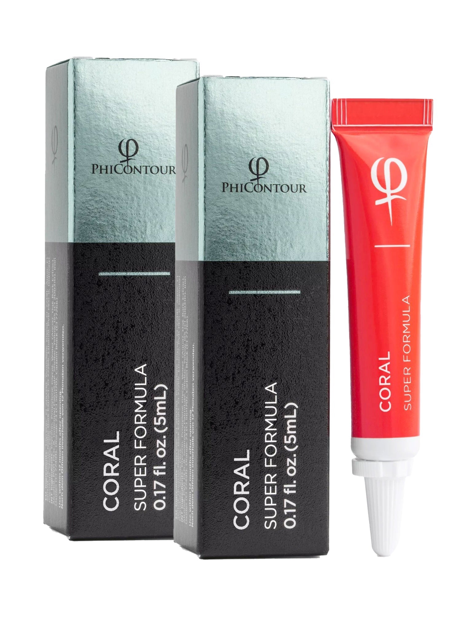 PhiContour CORAL SUPER Pigment 5ml - 2pcs - Mr.PMU