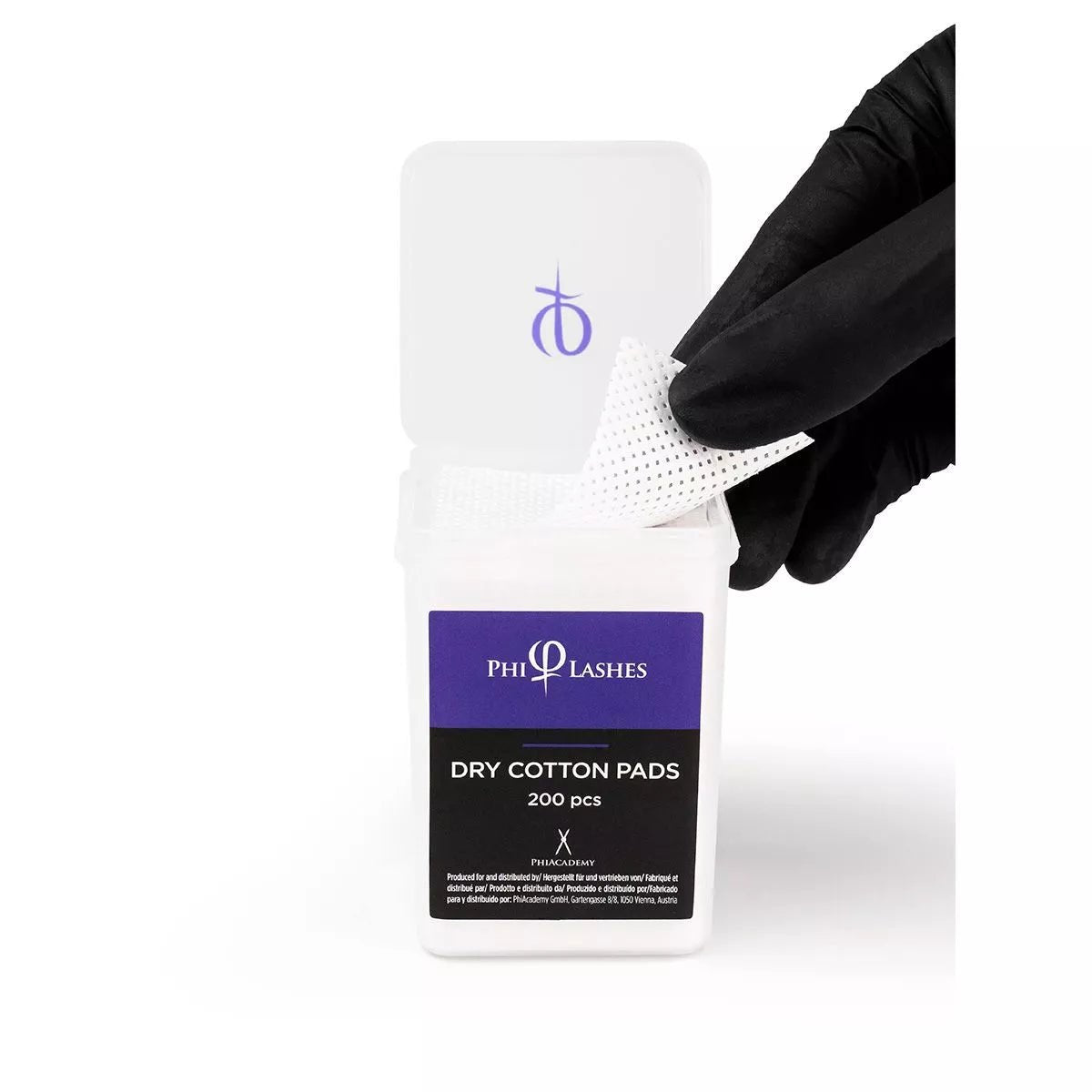 PhiLashes Dry Cotton Pads 200pcs - Mr.PMU