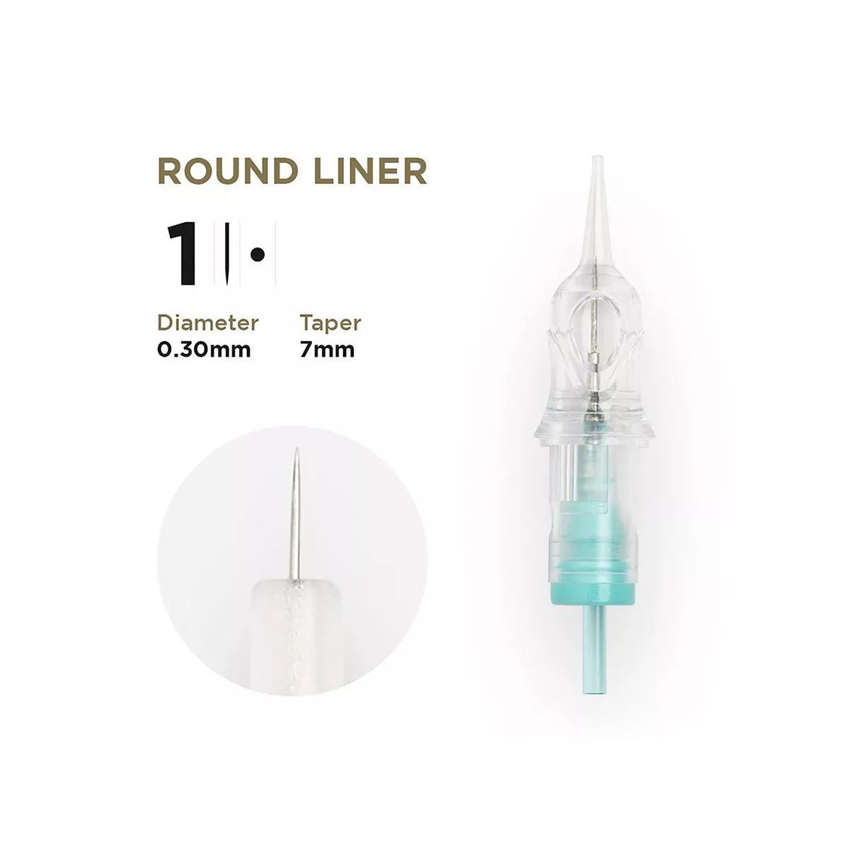 PMU Cartridges 0.30 1R - 7.0mm taper (EN17) 20 pcs - Mr.PMU