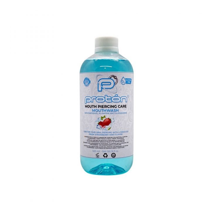 Proton Mouth Piercing Care - Collutorio alla clorexidina (0,12%) 500ml - Mr.PMU