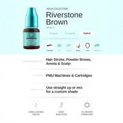 Pigmento PMU Riverstone Brown 10ml - Mr.PMU