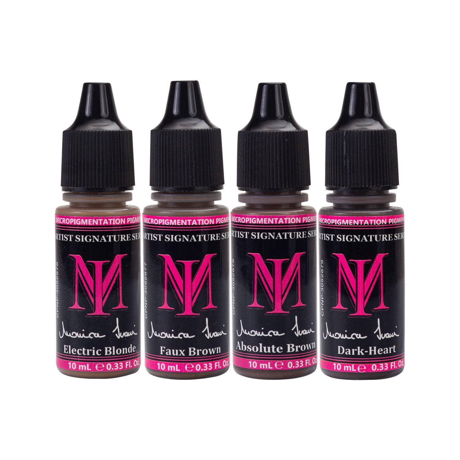 Set completo de 4 Monica Ivani Signature de Li Pigments 10 ml - EU REACH - mrpmu