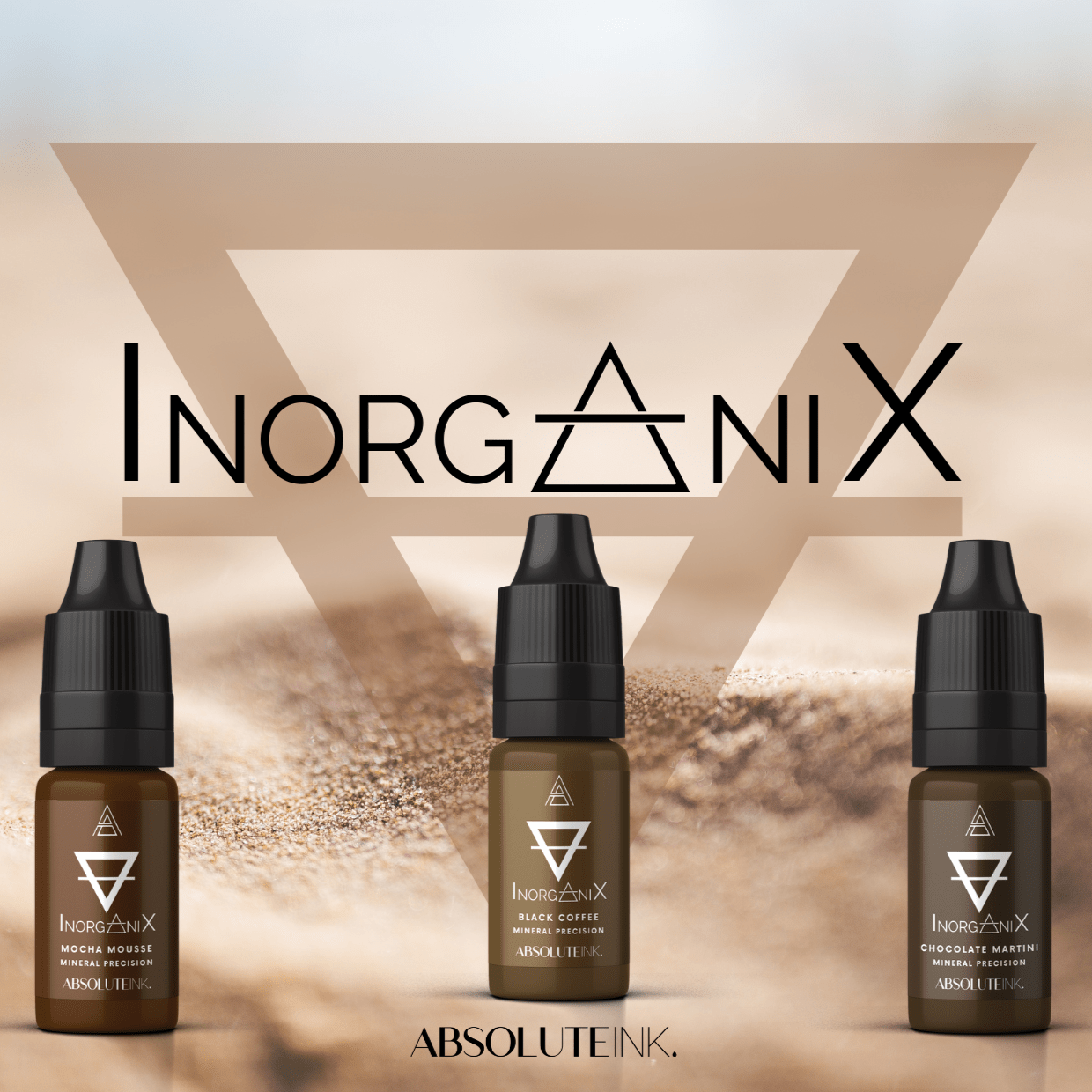 SET INORGANIX - 3 Pigmentos - Mr.PMU