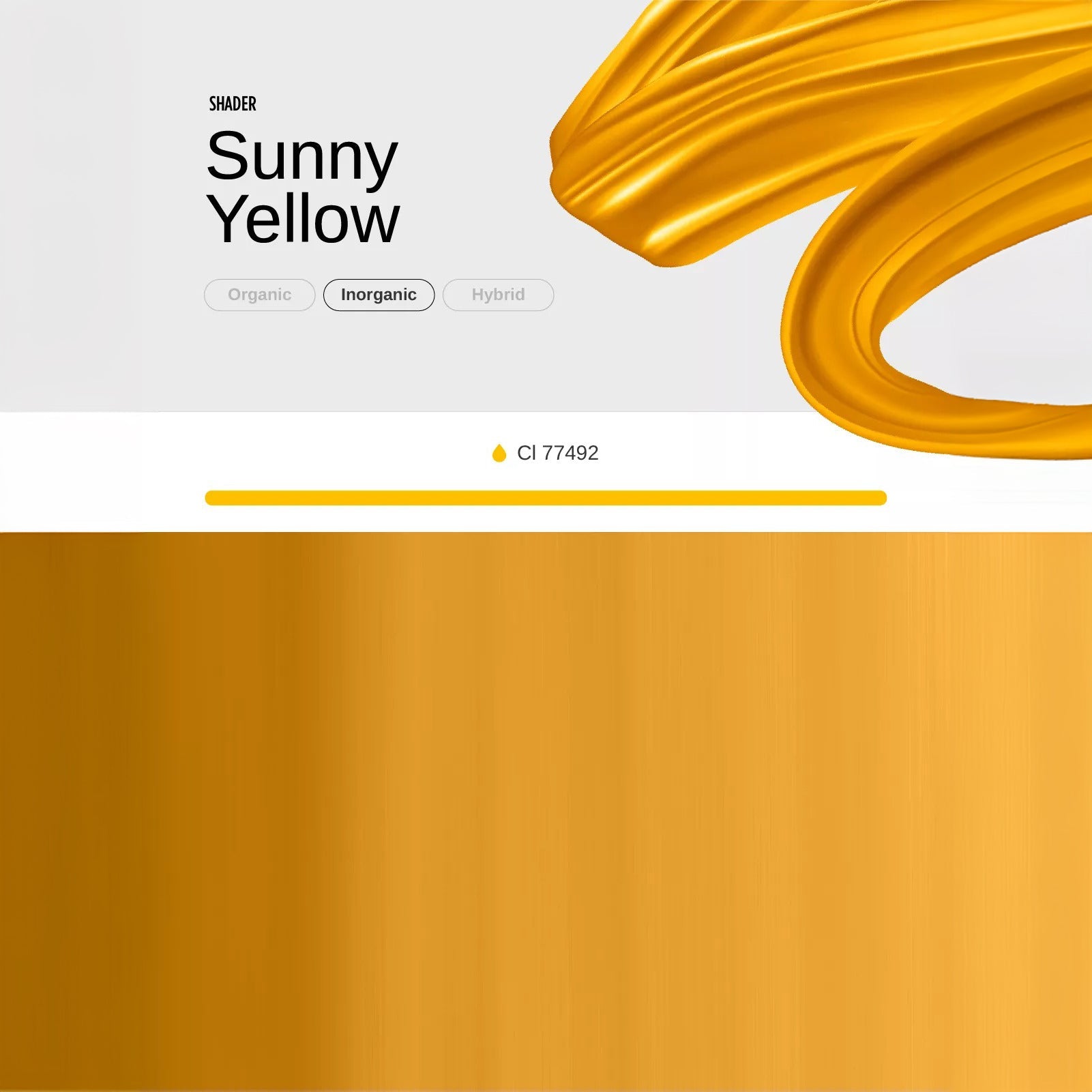 Pigmento Sunny Yellow PMU Mix Shader 10ml - mrpmu