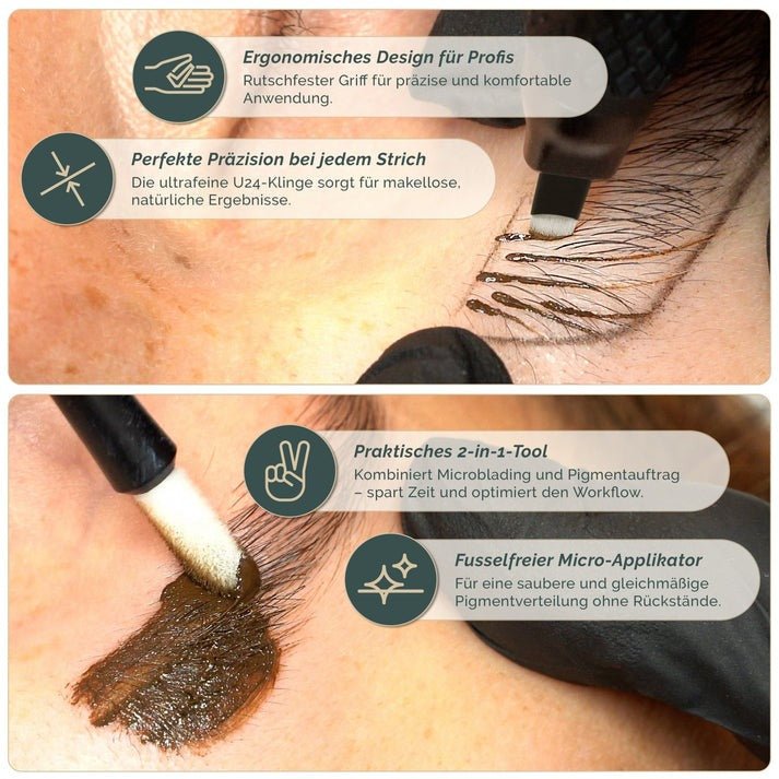 The Perma - Microblading Herramientas Desechables 10pcs - U24 0.16 - Mr.PMU