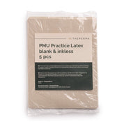 The Perma - Látex en blanco para práctica PMU sin tinta - 5 piezas - mrpmu