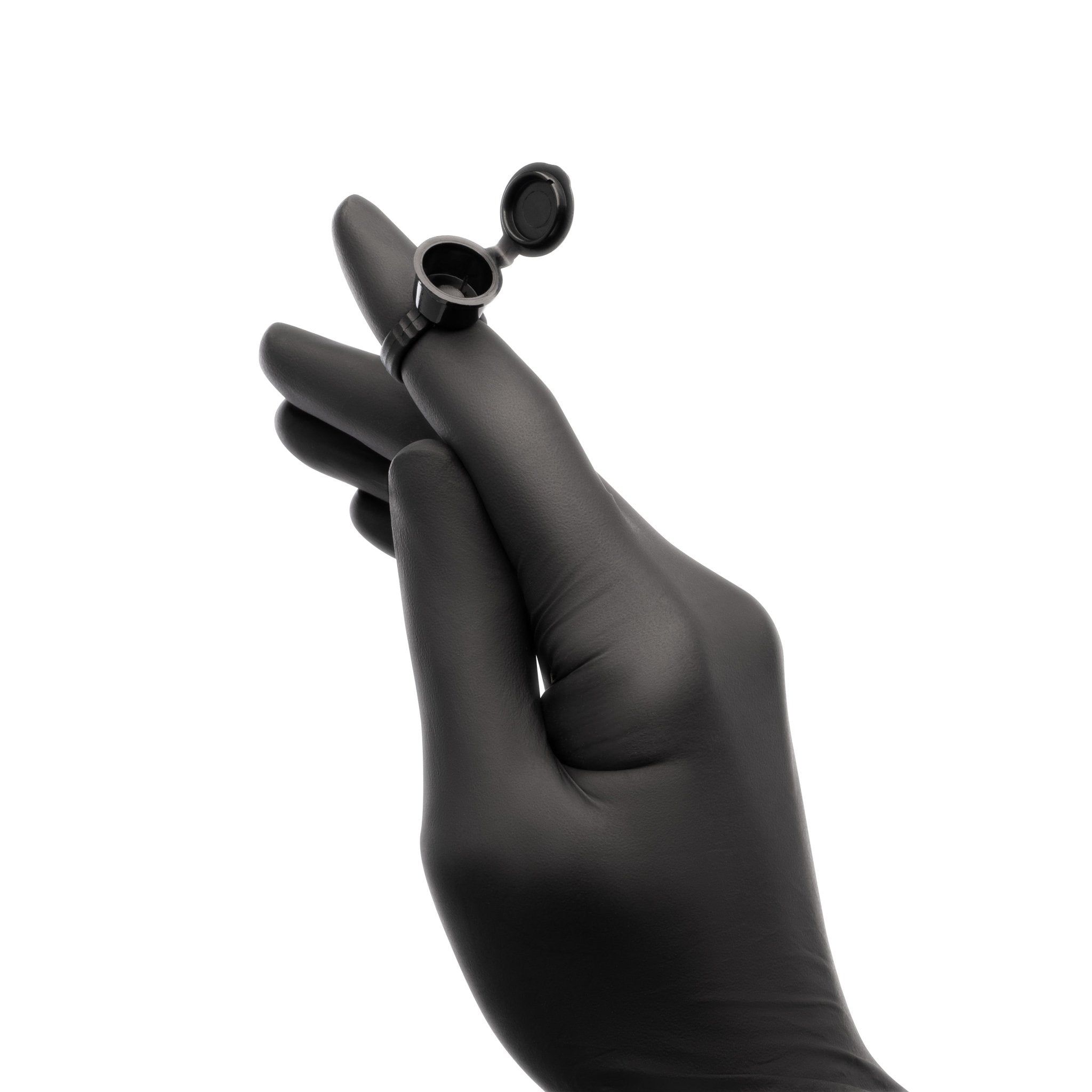 The Perma - Contenedor Ring Cup 50pcs - Negro - mrpmu
