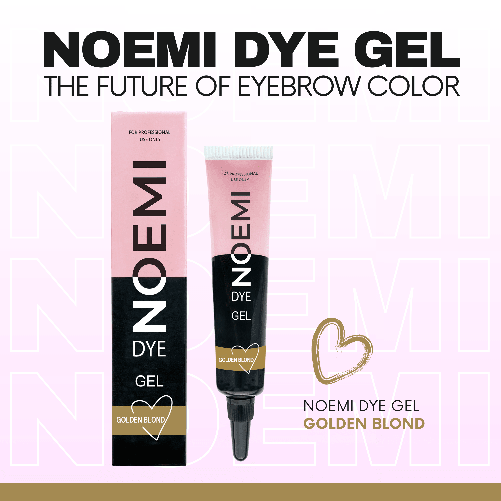 Tinta Gel para Pestañas Cejas NOEMI - Mr.PMU
