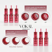 VOKAL - Cartuchos Microneedling - 10pcs - Mr.PMU