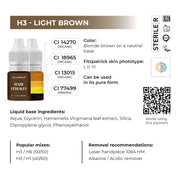AS Pigments - EYEBROW SET HAIR STROKES HYBRID ORGANIC-BASED 6 ml
